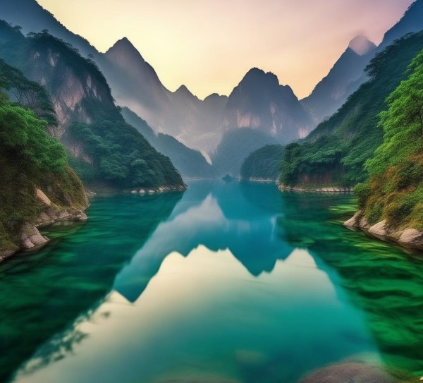 重庆郊外秘境，铜梁玄天湖的山水风光之旅