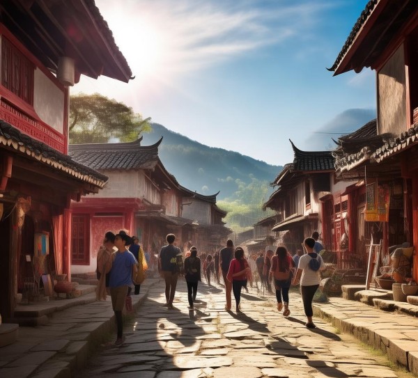 云南州古镇，穿越历史，感受民俗魅力