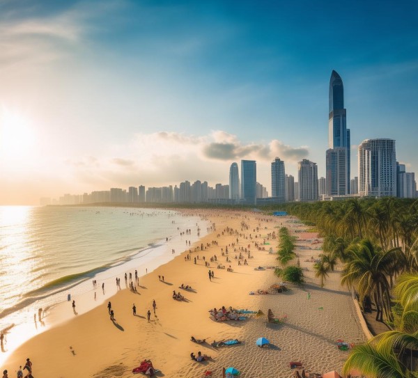 深圳海风轻拂，探秘深圳沙滩美景，尽享阳光与海韵之旅